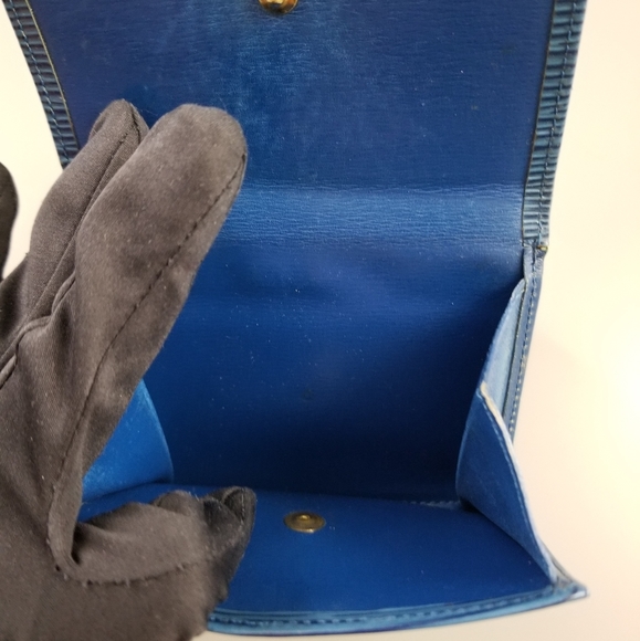 LOUIS VUITTON Portefeuille Long Men's Porte Bilfold Epi leather Wallet/France - Picture 11 of 16